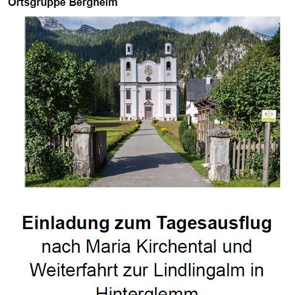 Tagesausflug nach Maria Kirchental und Hinterglemm